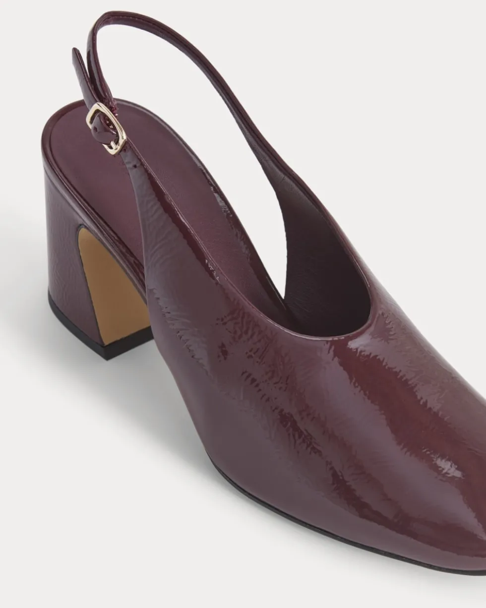Curved Slingback Heel