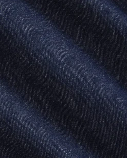 Denim Short-Sleeve Dress