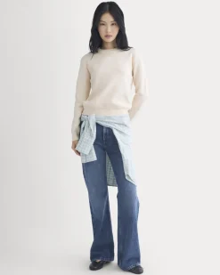 Double Knit Crew in Cotton Merino
