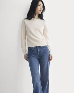 Double Knit Crew in Cotton Merino