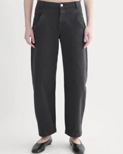 Double-Stitch Barrel Pant