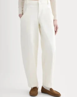 Double-Stitch Barrel Pant