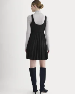 Drapey Crepe Mini Dress