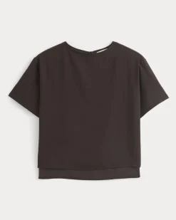 Drapey Crepe Top