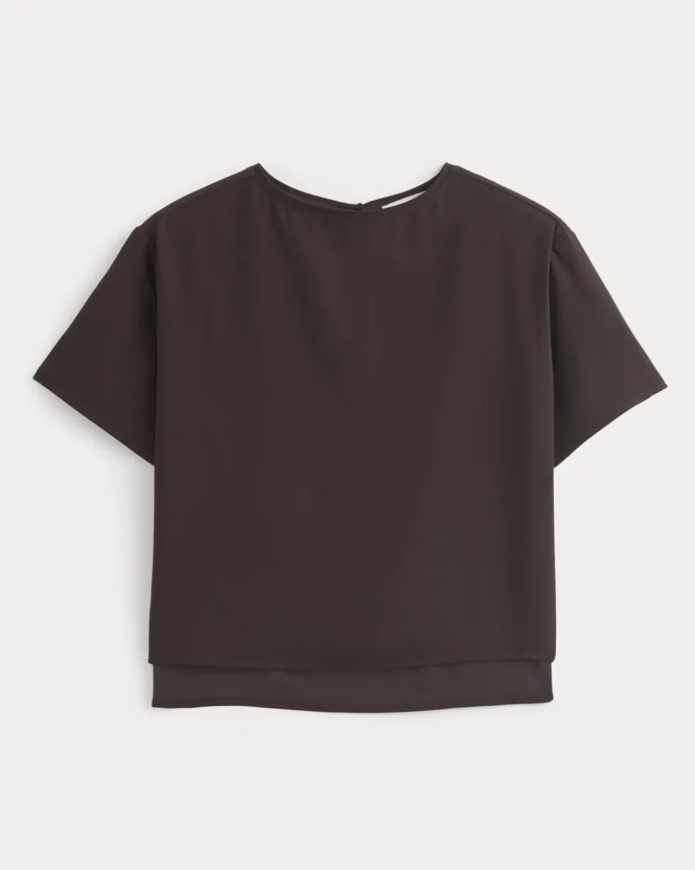 Drapey Crepe Top