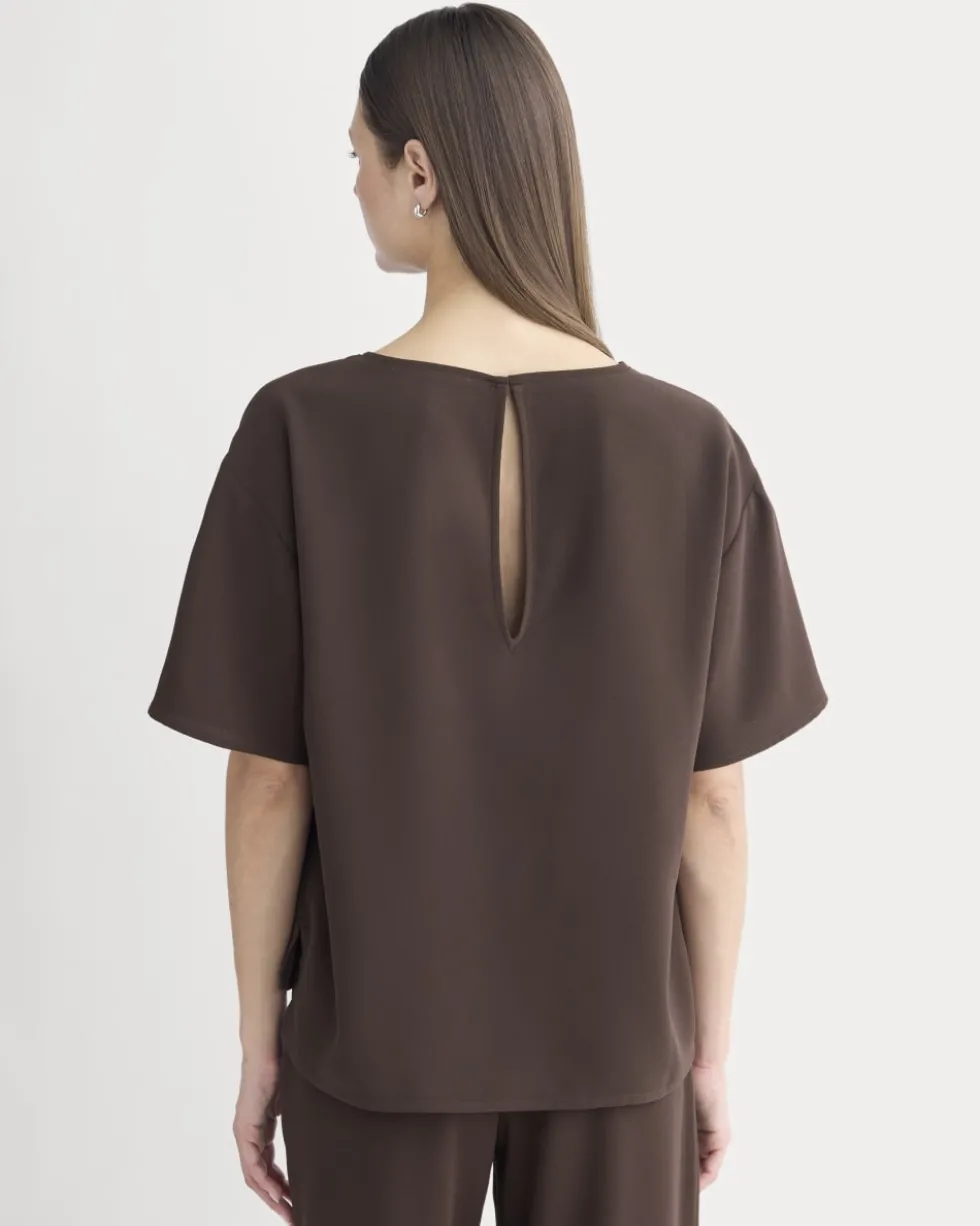 Drapey Crepe Top