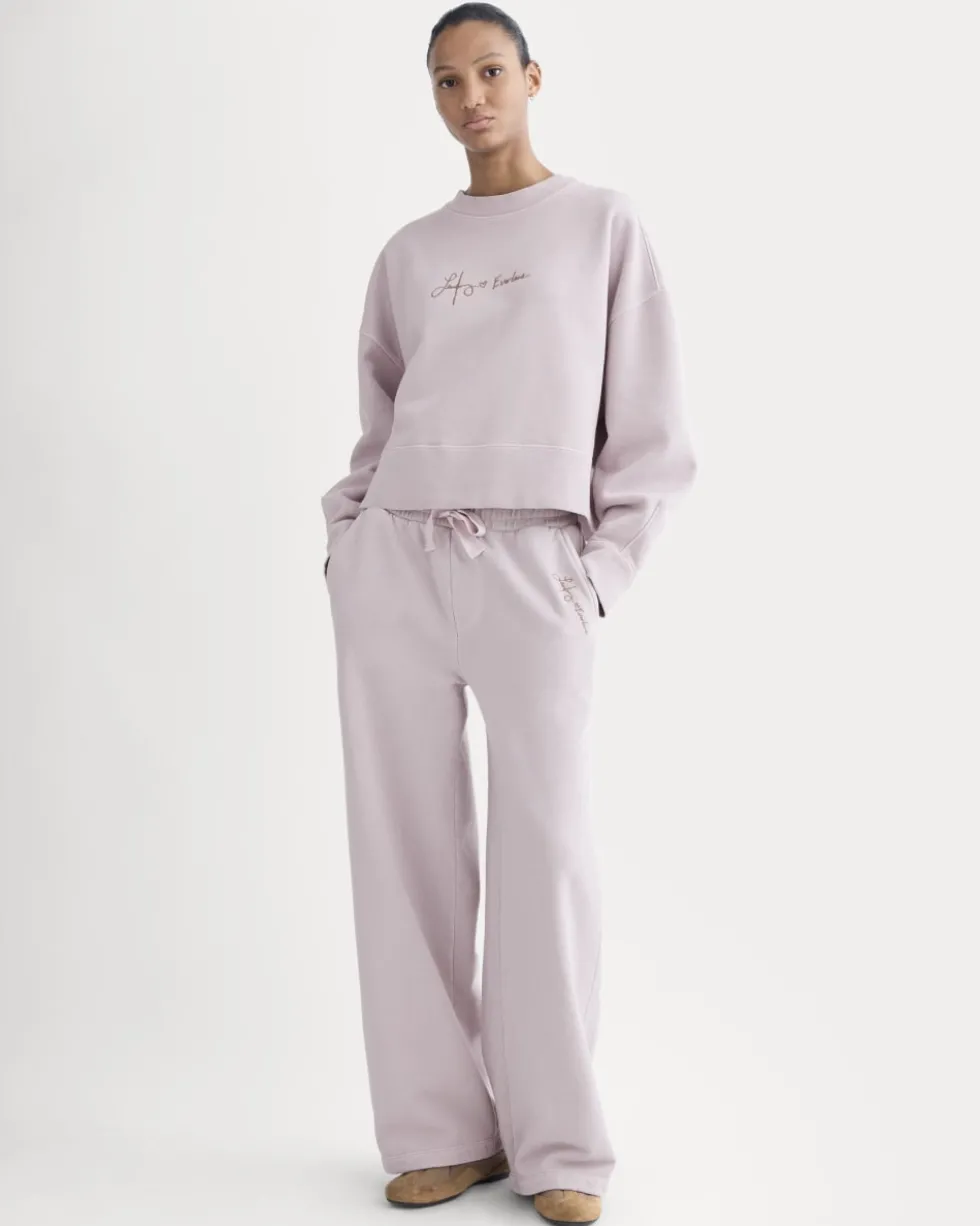 Everlane x The Laufey Foundation Wide-Leg Sweatpant