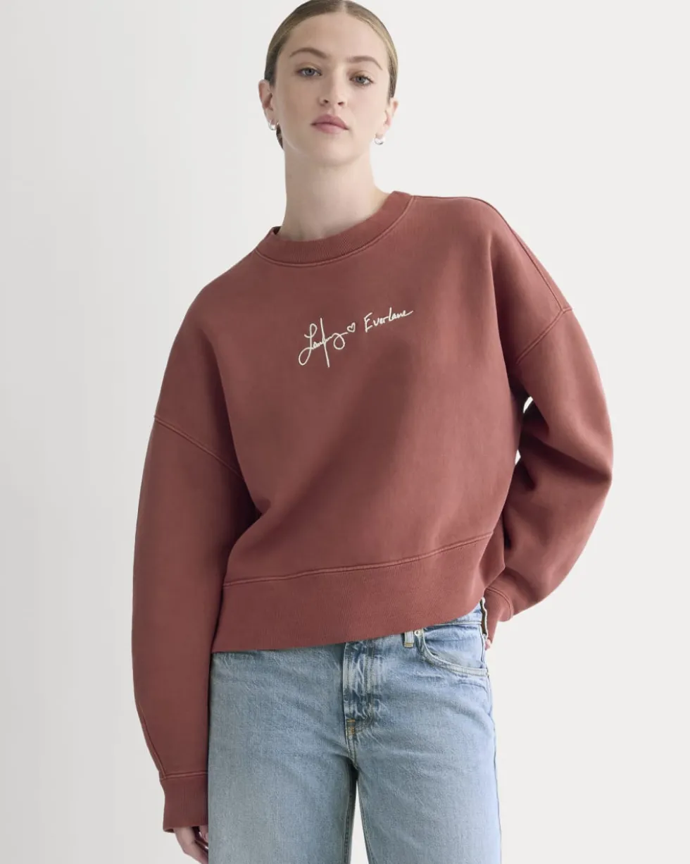 Everlane x The Laufey Foundation Cropped Sweatshirt