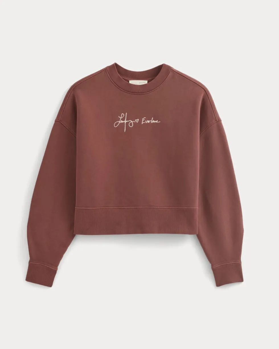 Everlane x The Laufey Foundation Cropped Sweatshirt