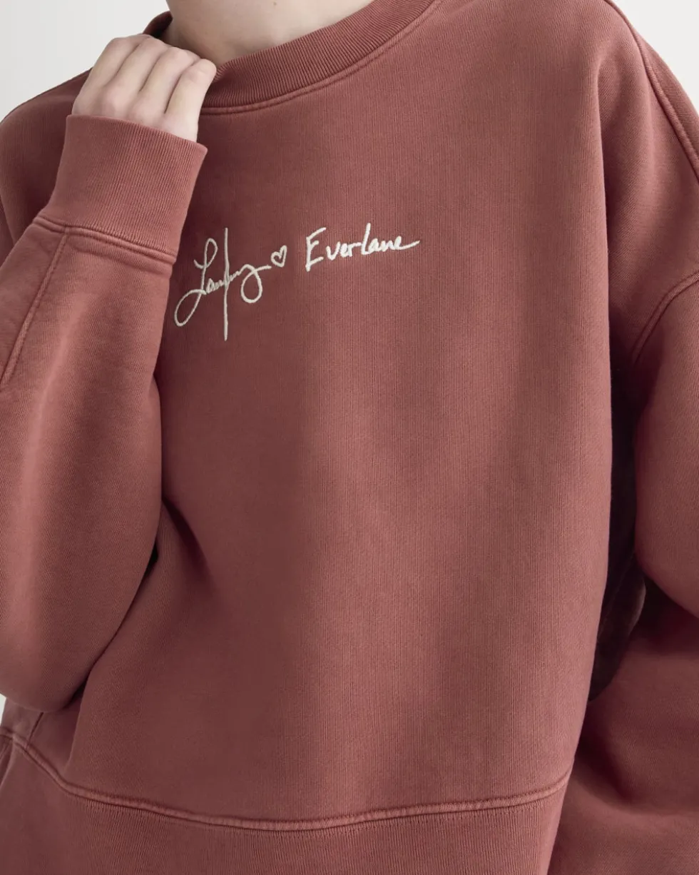 Everlane x The Laufey Foundation Cropped Sweatshirt