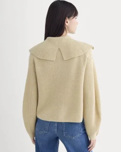 Fisherman Cardigan in Wool Cashmere