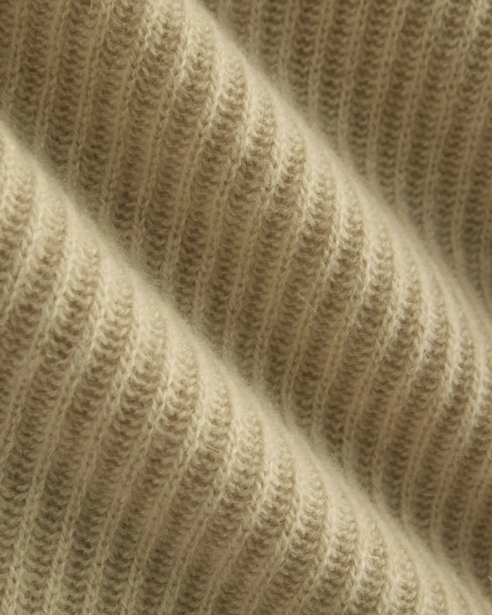 Fisherman Cardigan in Wool Cashmere