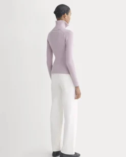 Full-Zip Ribbed Jacket in Everyday Cotton