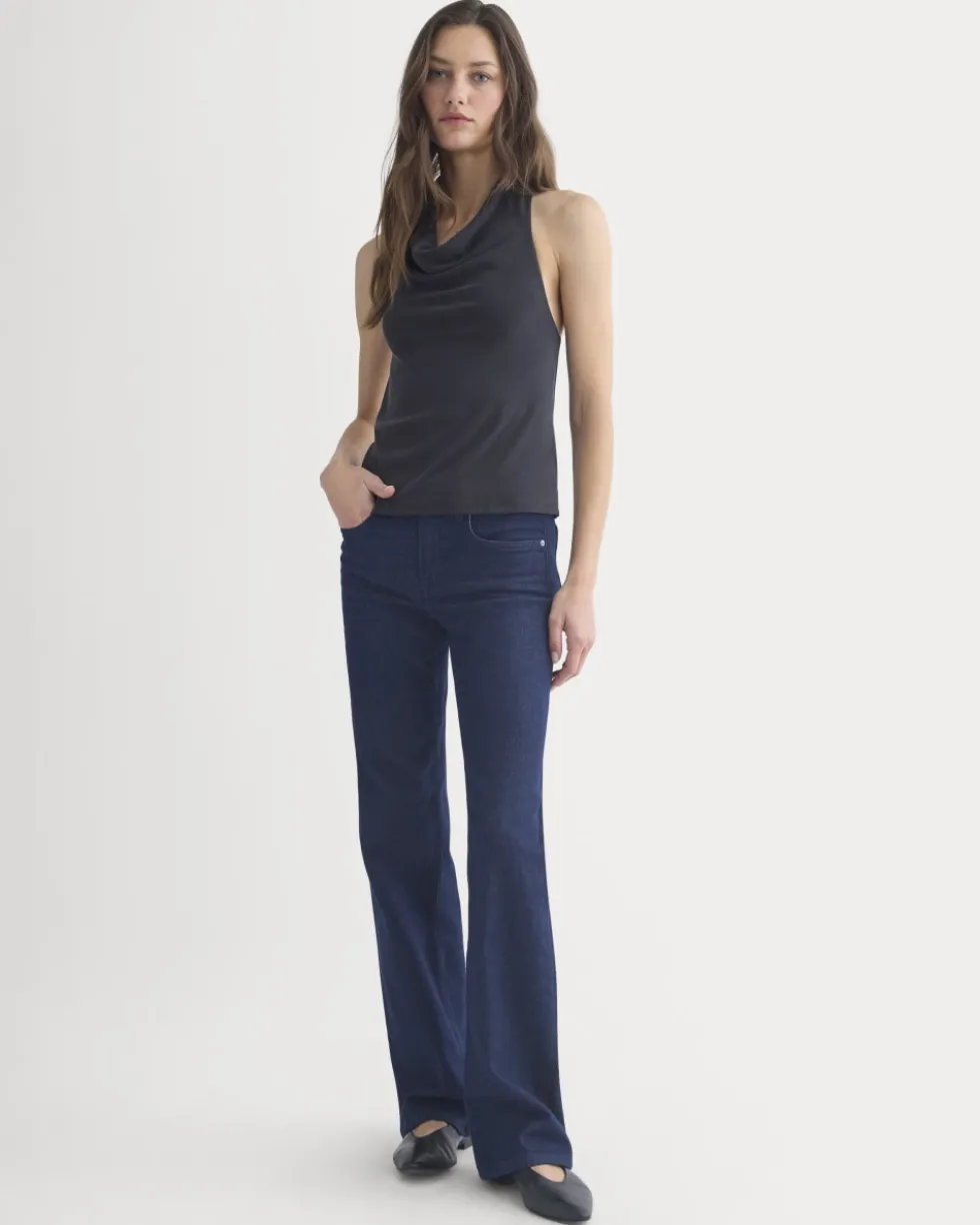 Halter Cowlneck Top in Butterknit