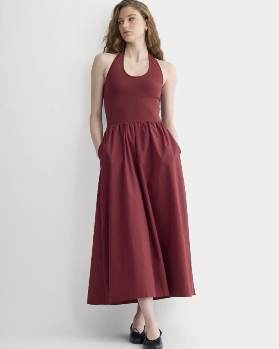 Halter Dress in Ultrasoft Cotton