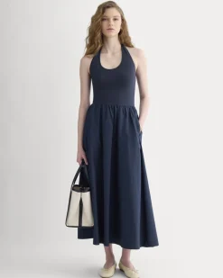 Halter Dress in Ultrasoft Cotton