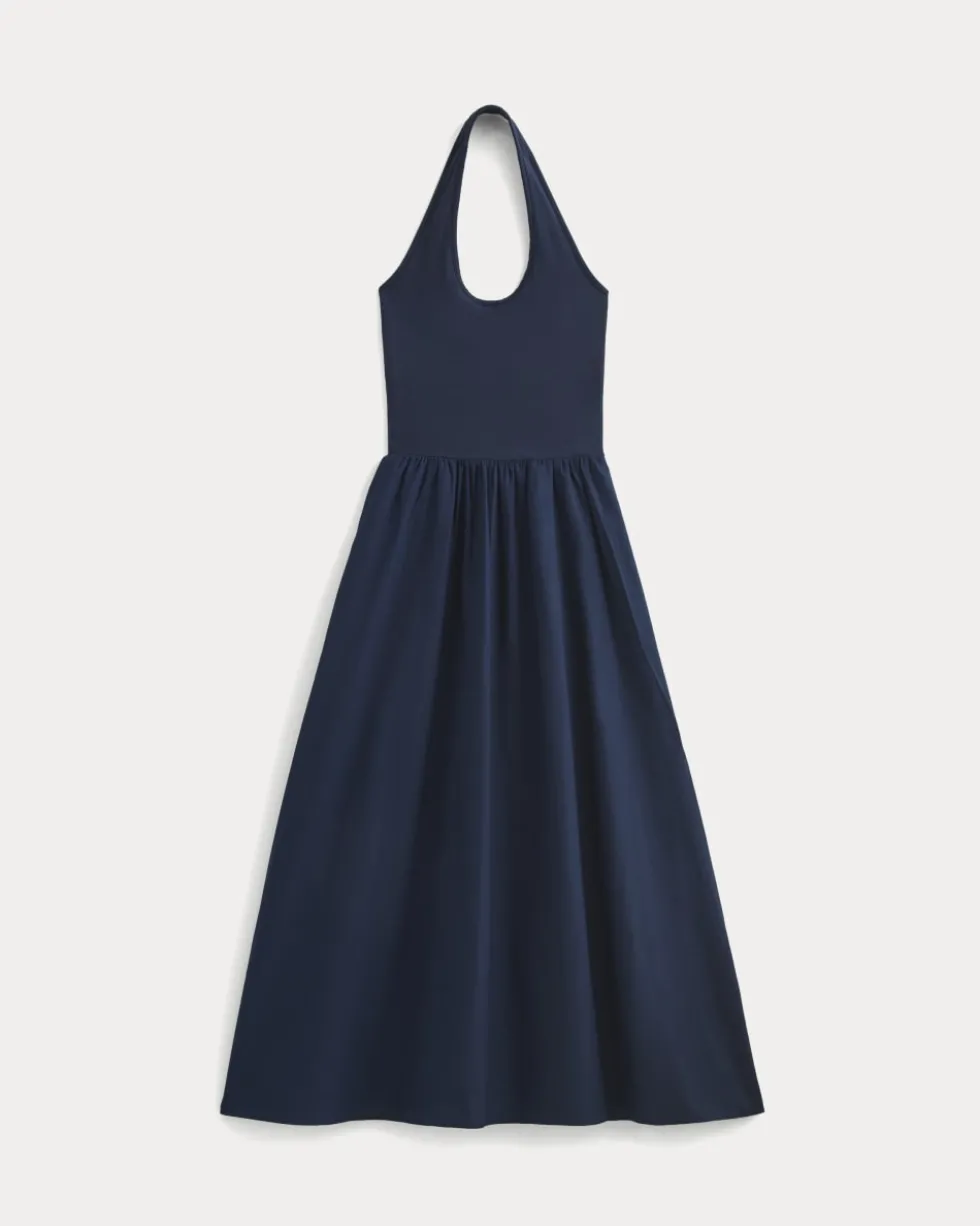 Halter Dress in Ultrasoft Cotton