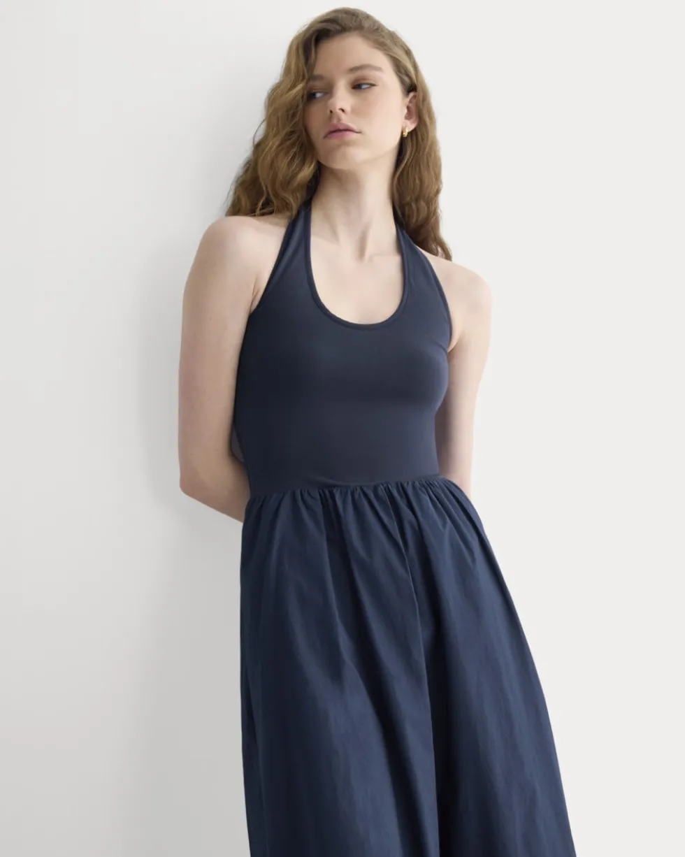 Halter Dress in Ultrasoft Cotton