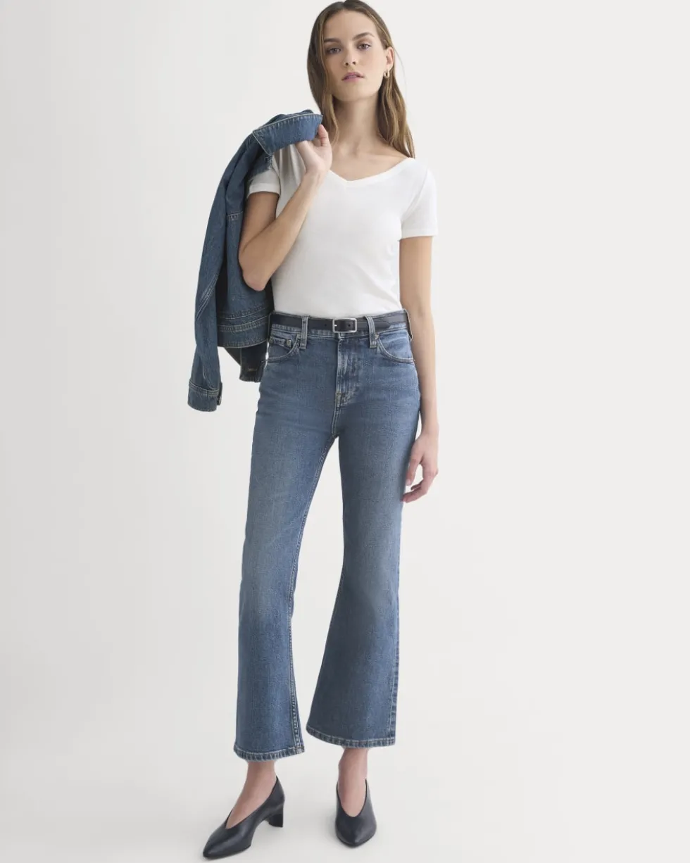 High-Rise Kick Flare Jean