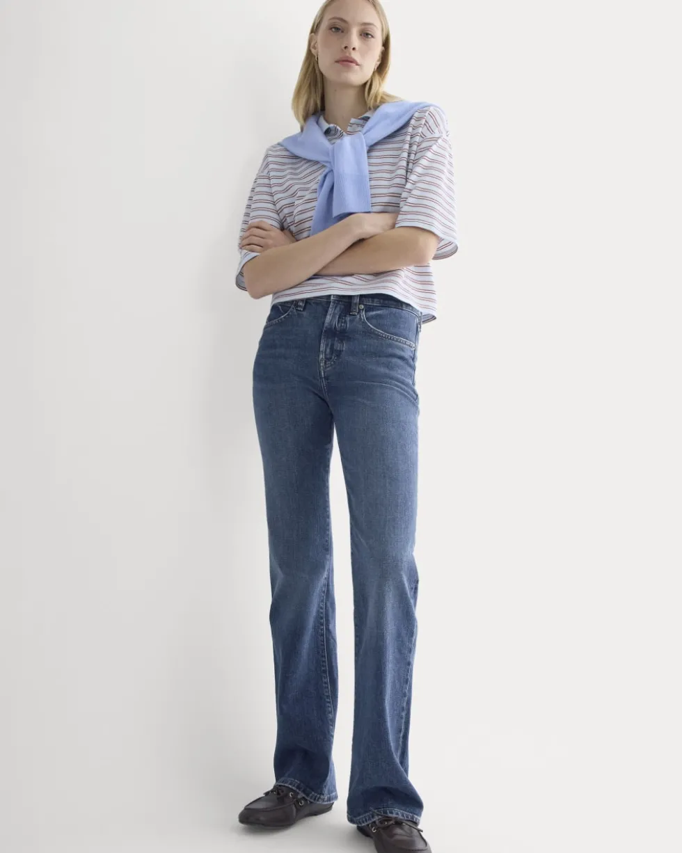 High-Rise Slim Bootcut Jean