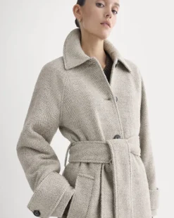 Italian Belted Overcoat