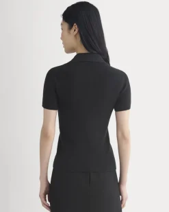 Knit Quarter-Zip Polo