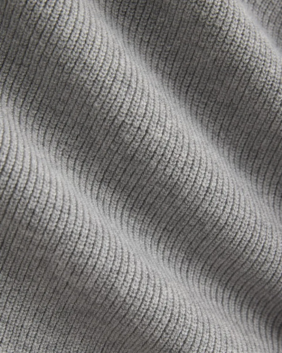 Knit Quarter-Zip Polo