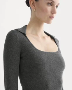 Knit Scoop-Neck Top