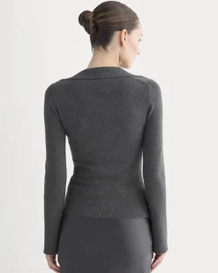 Knit Scoop-Neck Top