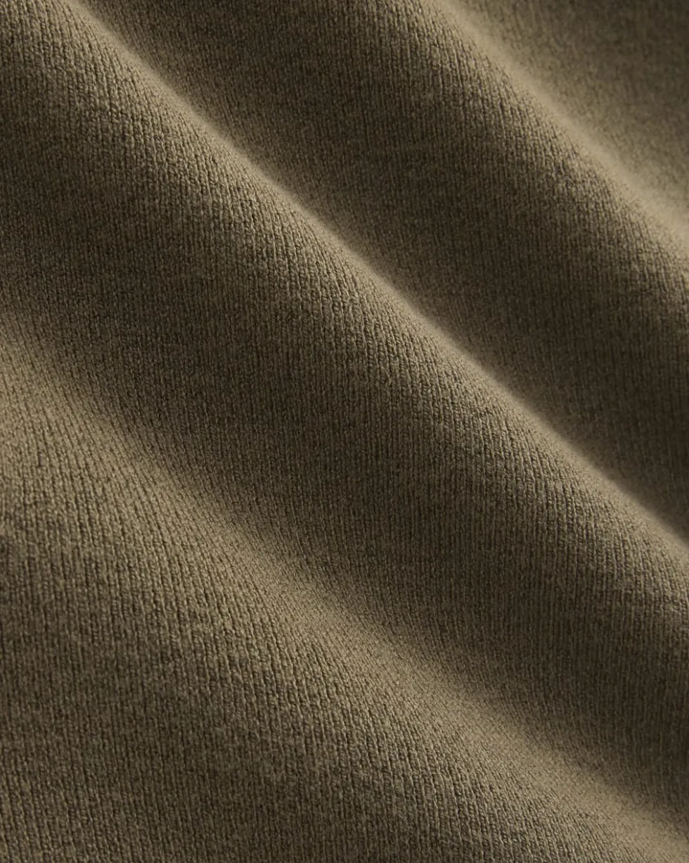 Knit Square-Neck Midi Dress