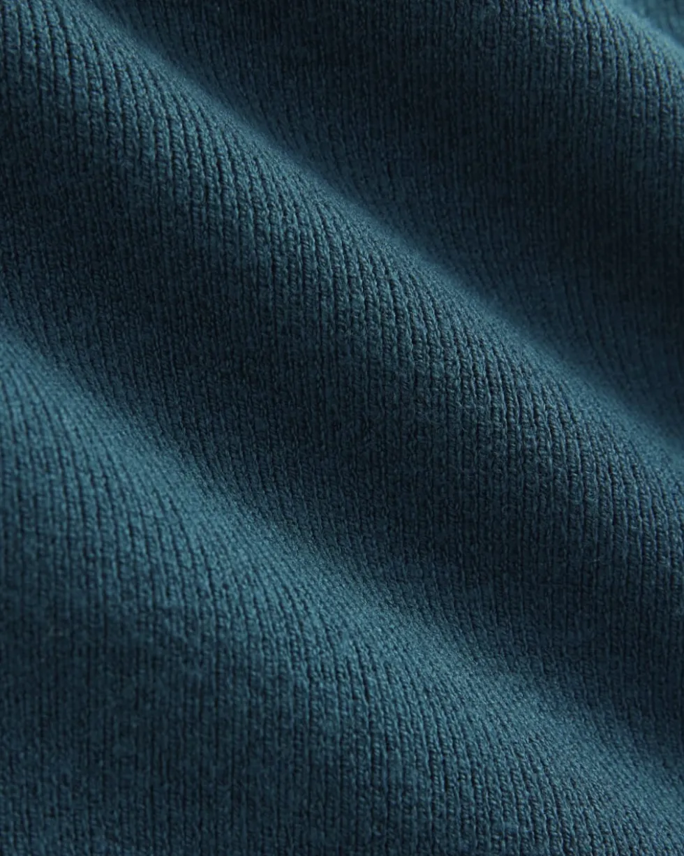 Knit Square-Neck Midi Dress