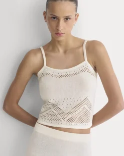 Lace-Knit Cami