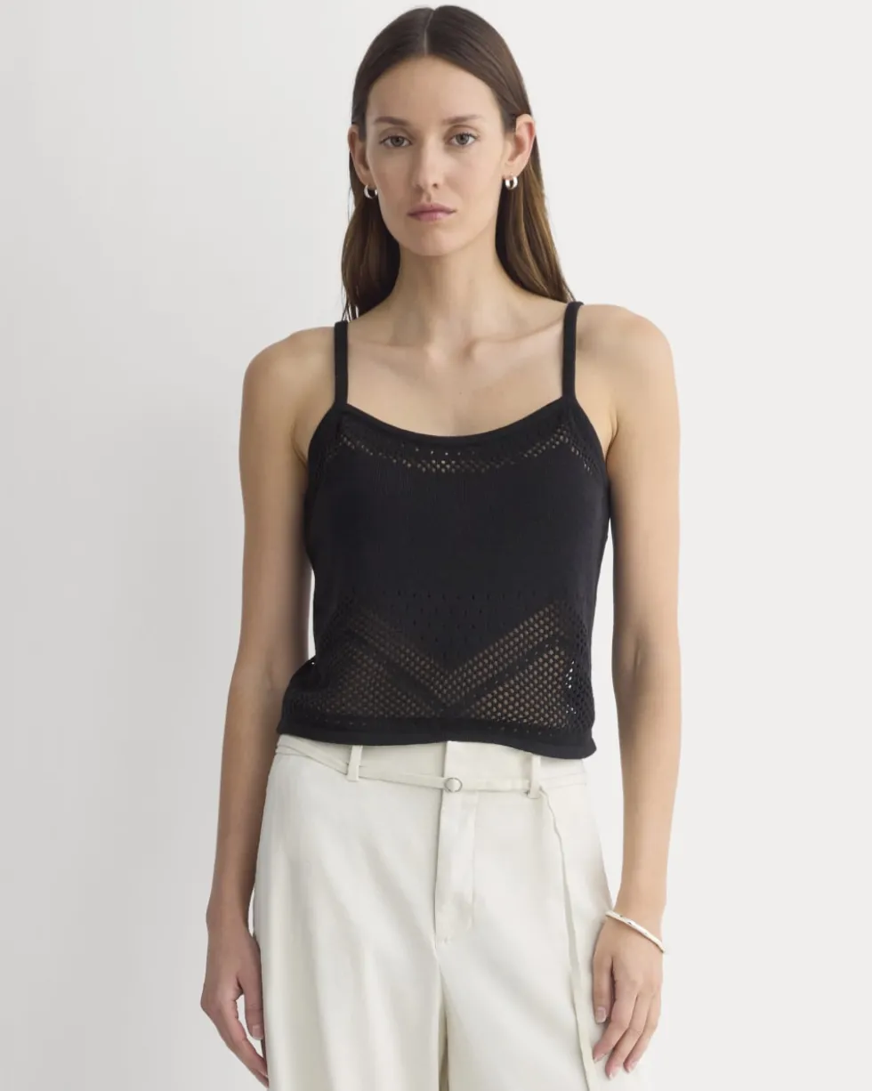Lace-Knit Cami