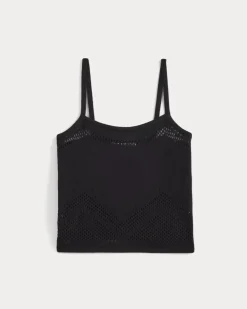 Lace-Knit Cami