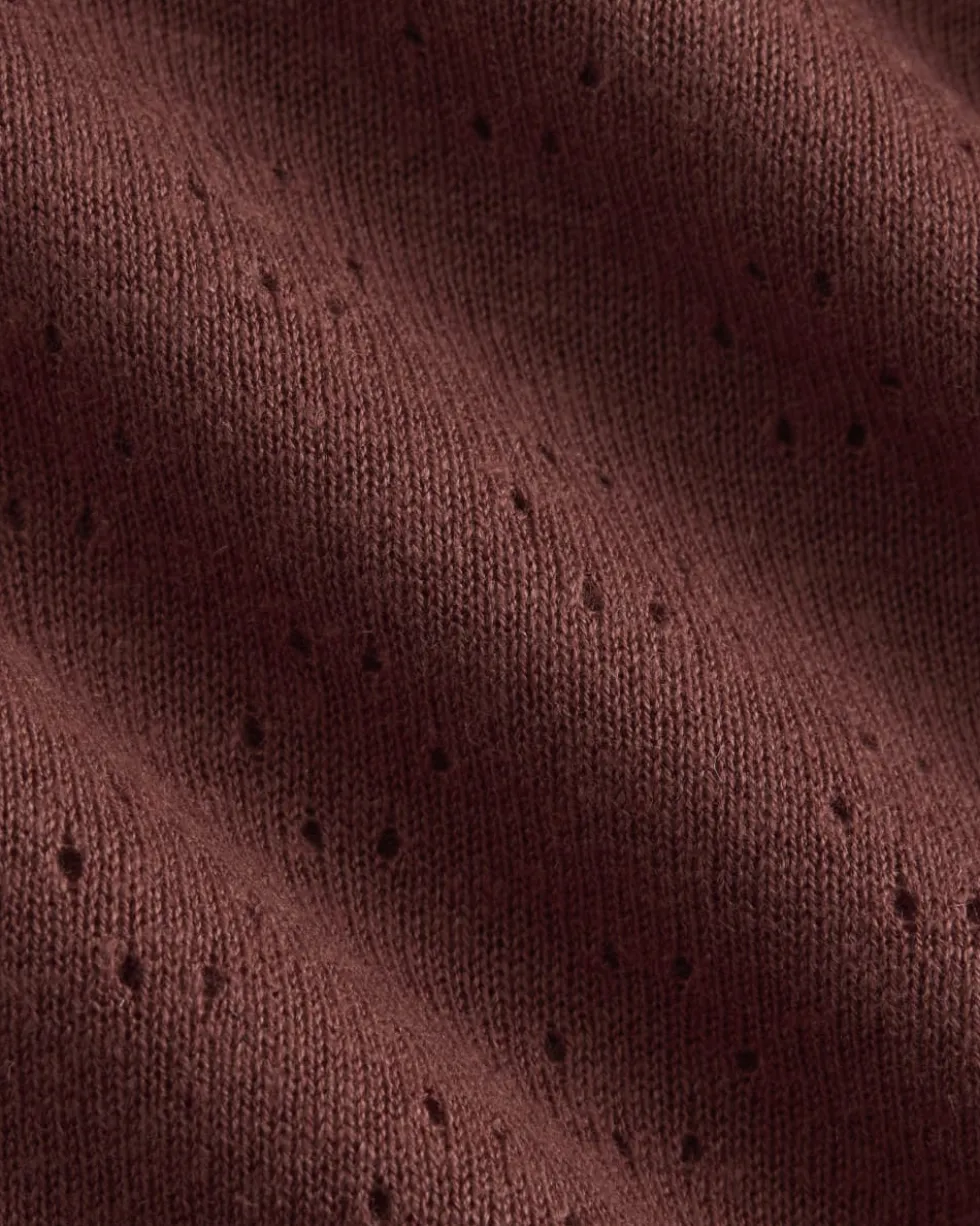 Lace-Trimmed Tank in Fine Linen