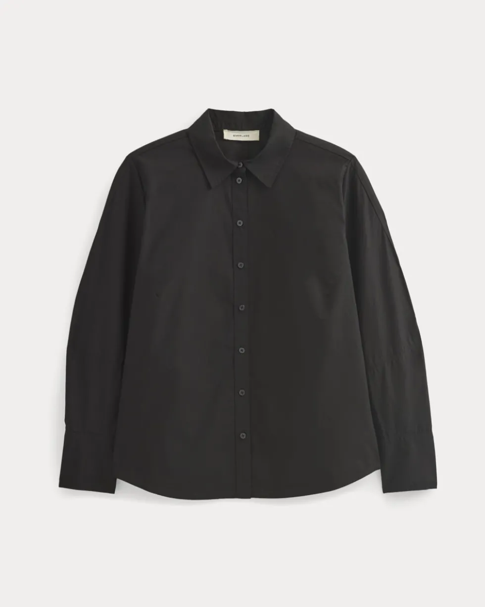 Lantern-Sleeve Shirt in Lightweight Cotton