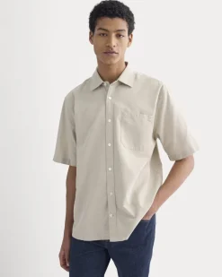 Lightweight Short-Sleeve Oxford