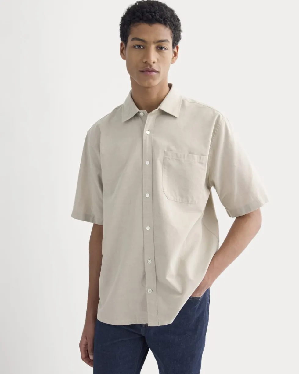 Lightweight Short-Sleeve Oxford