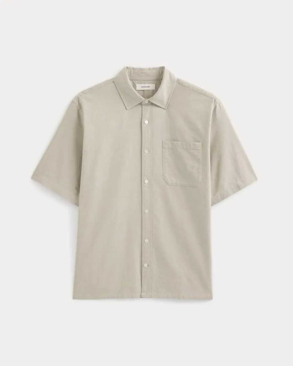 Lightweight Short-Sleeve Oxford