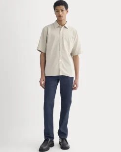 Lightweight Short-Sleeve Oxford