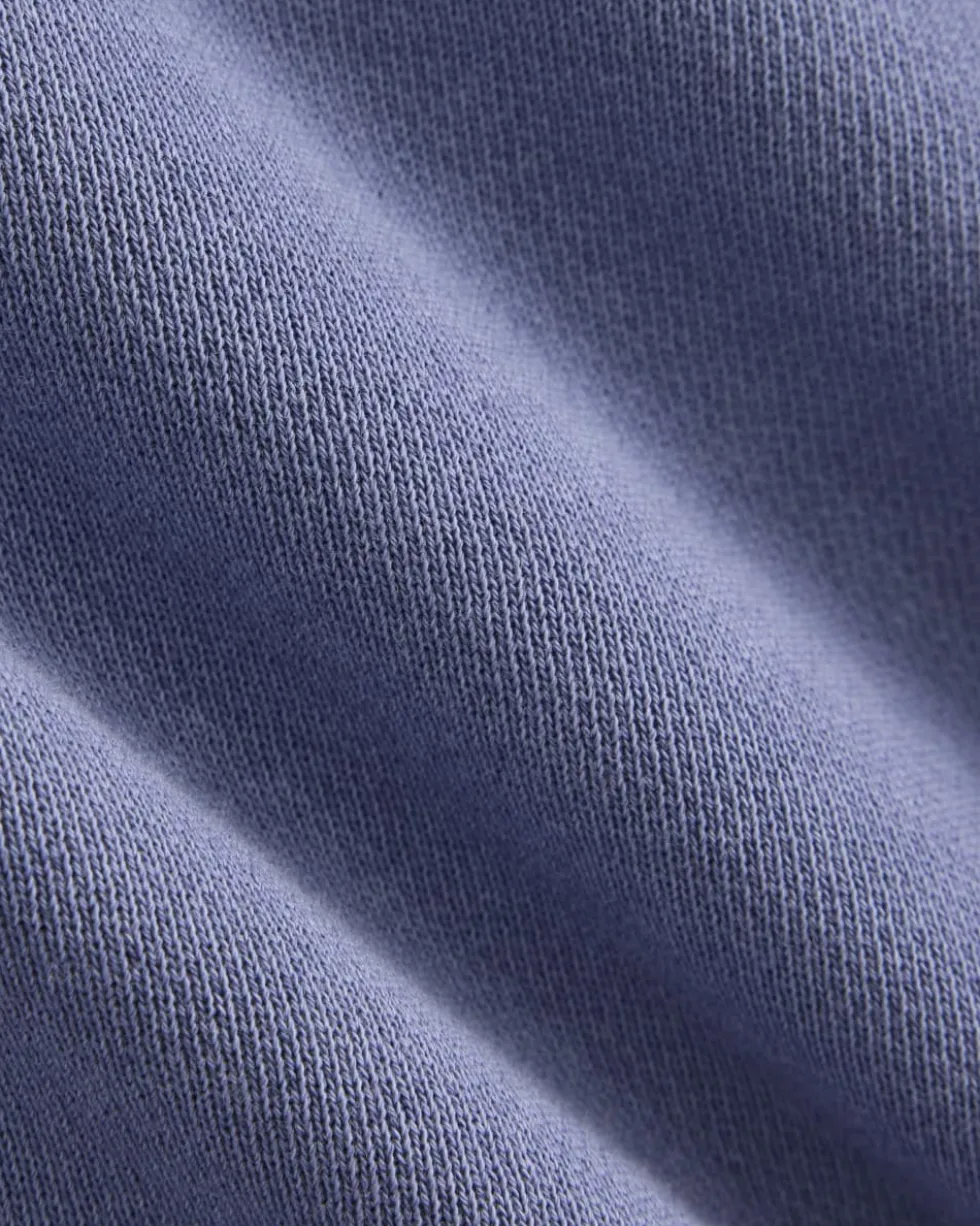 Lightweight Terry Blouson Short-Sleeve Crew