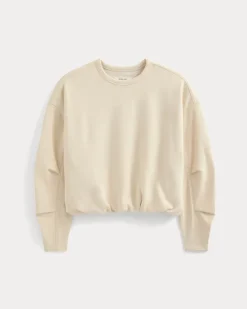 Lightweight Terry Bubble Sweatshirt