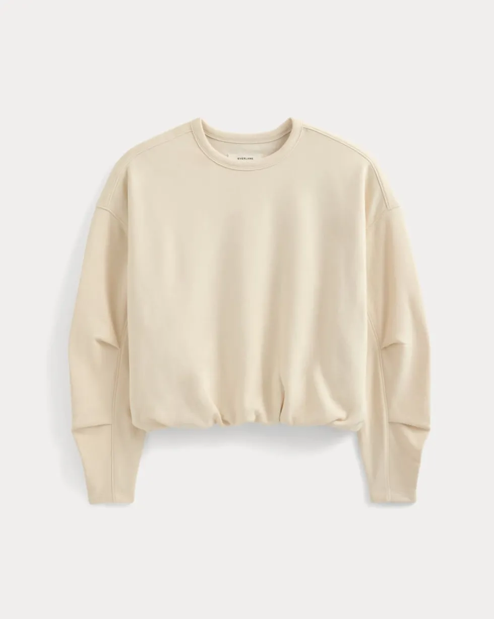 Lightweight Terry Bubble Sweatshirt