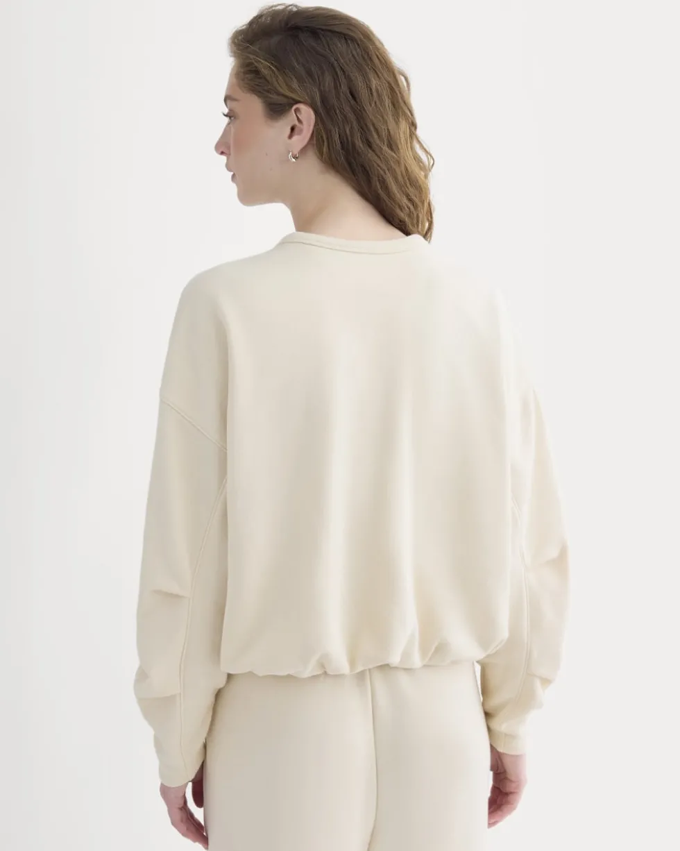 Lightweight Terry Bubble Sweatshirt