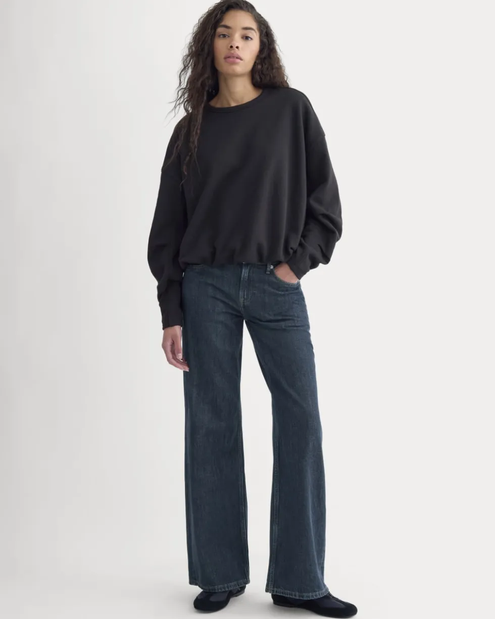 Lightweight Terry Bubble Sweatshirt