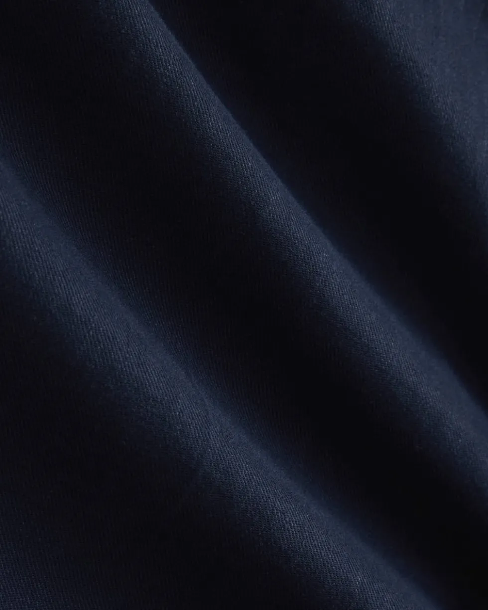 Long Tailored Short in Stretch Linen