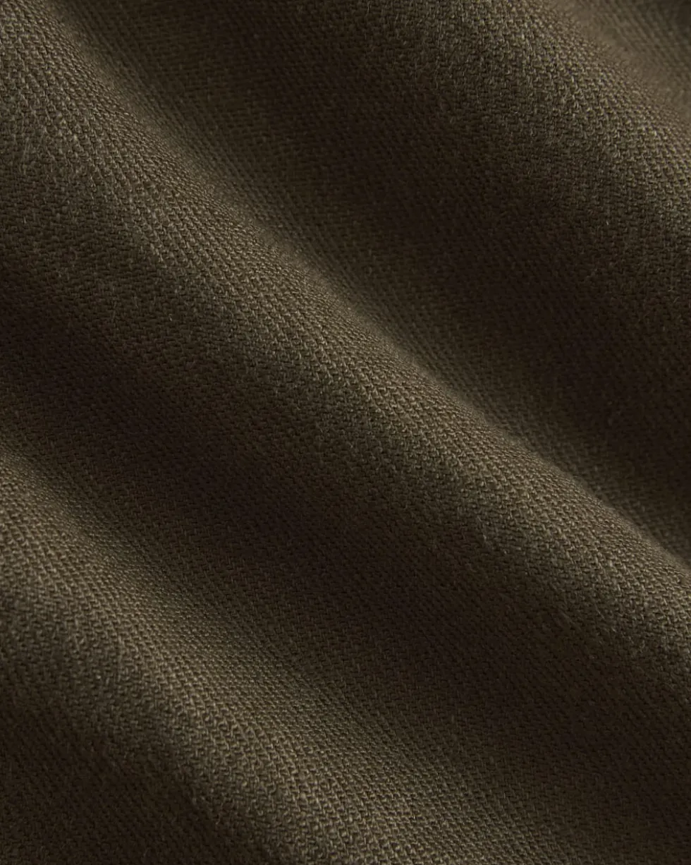 Long Vest in Stretch Linen