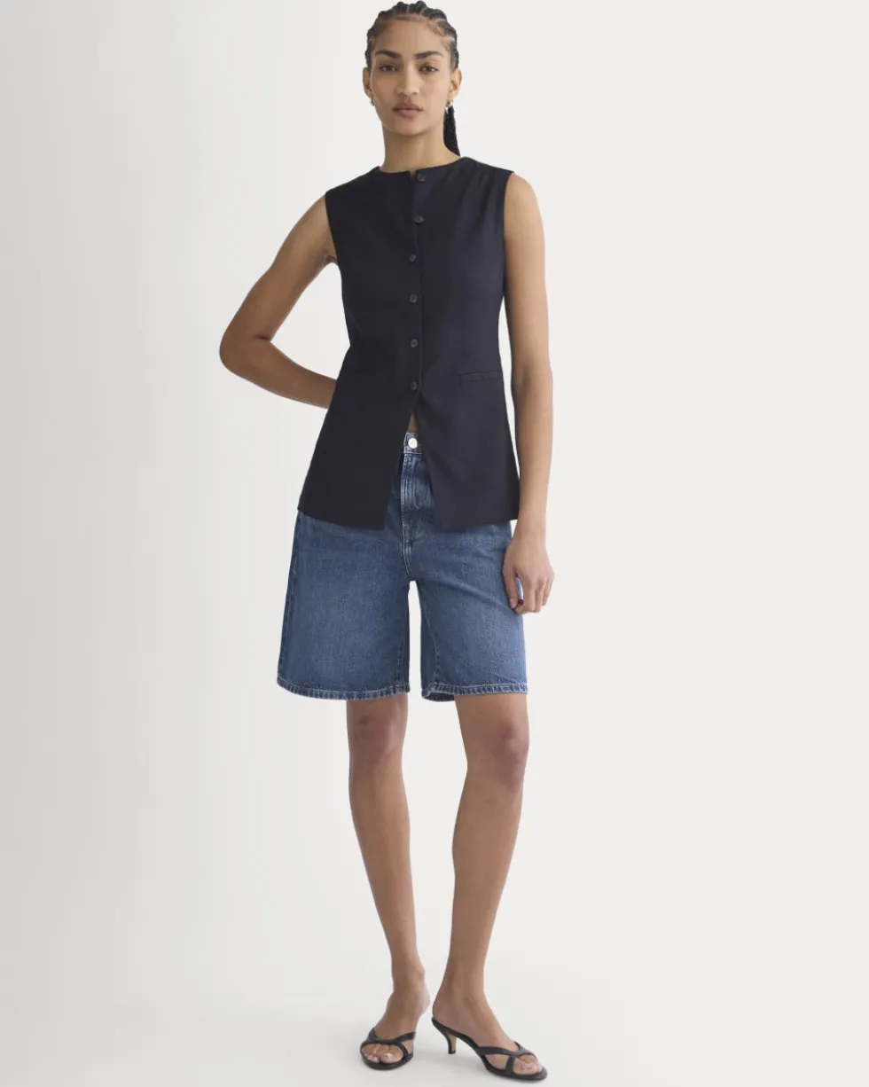 Loose Jean Short