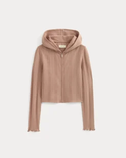 Lounge Rib Hoodie