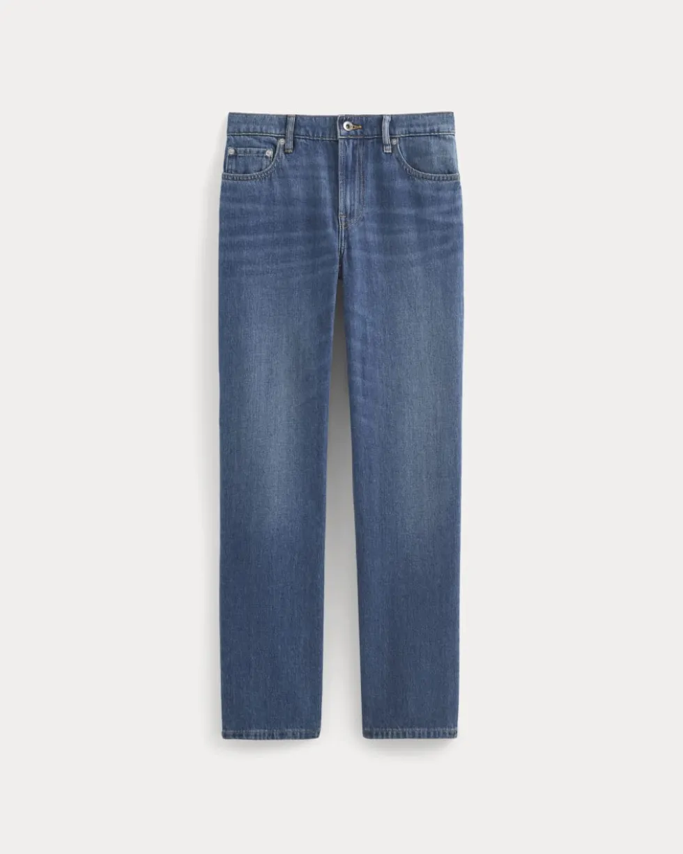 Low-Rise Straight Jean